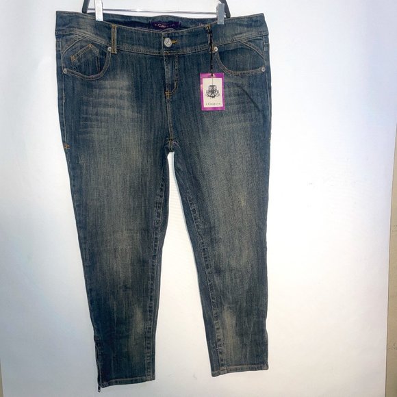 Jean Z. Cavaricci Fille Taille 6X – 5 Poches Bootcut – Neuf Avec étiquettes